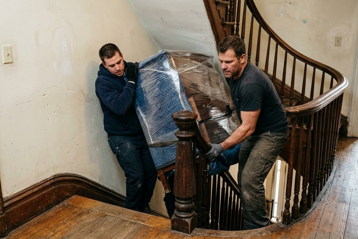 Affordable Movers crew at work